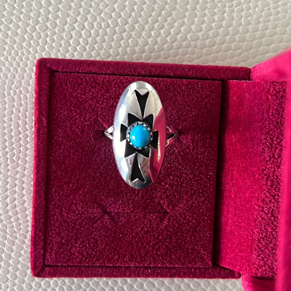 Turquoise ring vintage